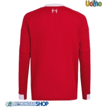 Maglie da calcio Liverpool Prima Maglia 2025-26 Manica Lunga